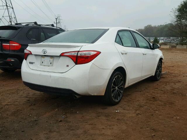 5YFBURHE2GP493083 - 2016 TOYOTA COROLLA L WHITE photo 4