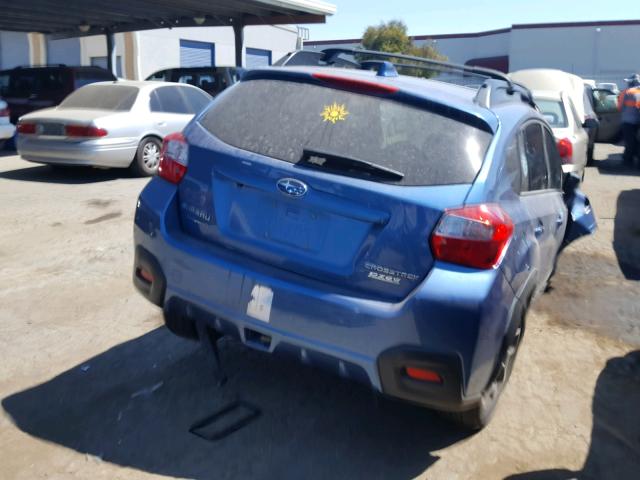 JF2GPADC5G8222308 - 2016 SUBARU CROSSTREK BLUE photo 4