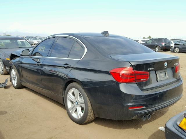 WBA8D9G3XHNU65778 - 2017 BMW 330 XI BLACK photo 3