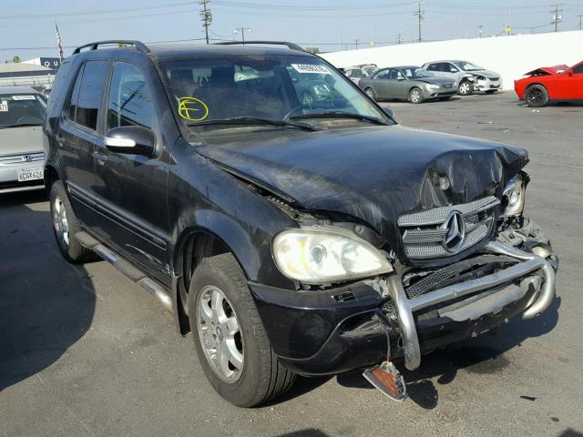 4JGAB57E74A498951 - 2004 MERCEDES-BENZ ML 350 BLACK photo 1