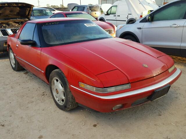 1G4EC13LXMB900810 - 1991 BUICK REATTA RED photo 1