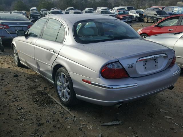 SAJDA01D3YGL62151 - 2000 JAGUAR S-TYPE SILVER photo 3