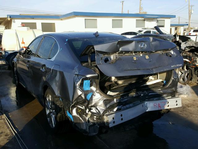 JTHBE1BL2E5038684 - 2014 LEXUS GS 350 GRAY photo 3