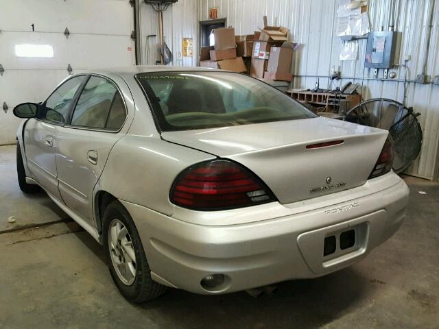 1G2NE52F74C206334 - 2004 PONTIAC GRAND AM S Արծաթագույն լուսանկար 3