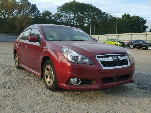 4S3BMBK60D3008680 - 2013 SUBARU LEGACY RED photo 1