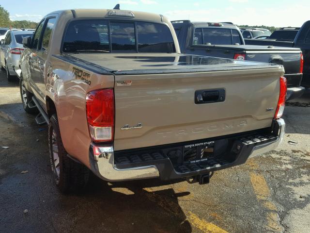 5TFCZ5AN6GX008289 - 2016 TOYOTA TACOMA TAN photo 3