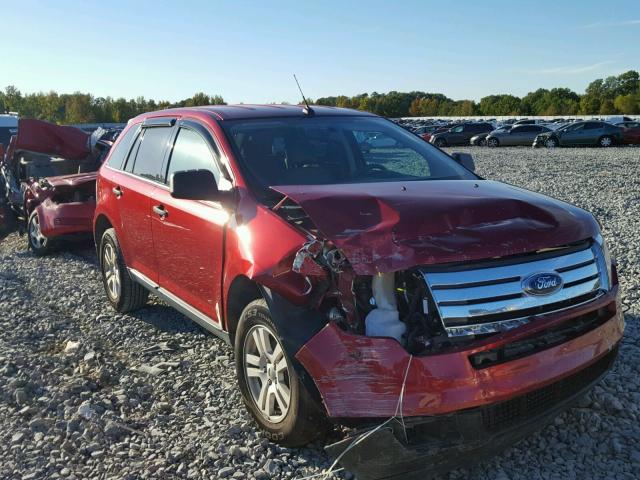 2FMDK36C57BA83539 - 2007 FORD EDGE RED photo 1