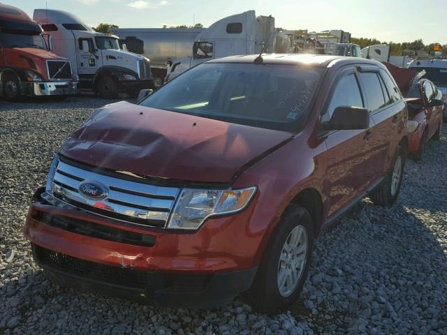 2FMDK36C57BA83539 - 2007 FORD EDGE RED photo 2