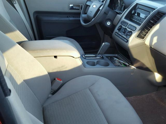 2FMDK36C57BA83539 - 2007 FORD EDGE Червоний фото 5