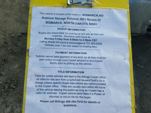 1G11C5SA7GF162111 - 2016 CHEVROLET MALIBU LIM 银色 照片 9