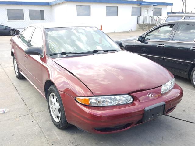 1G3NK52FX3C162607 - 2003 OLDSMOBILE ALERO GX RED photo 1