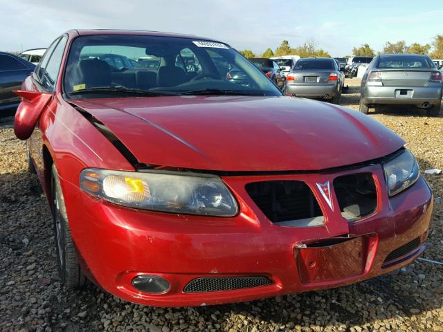 1G2HY54KX5U159357 - 2005 PONTIAC BONNEVILLE RED photo 9