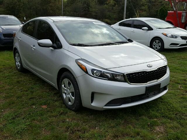 3KPFK4A77HE093187 - 2017 KIA FORTE SILVER photo 1