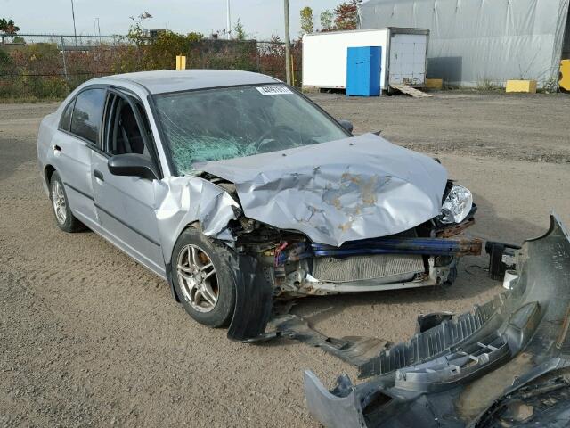 2HGES15194H932062 - 2004 HONDA CIVIC DX SILVER photo 1