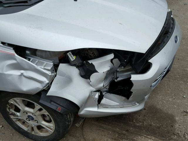 3FADP4BJXGM173080 - 2016 FORD FIESTA SE SILVER photo 9