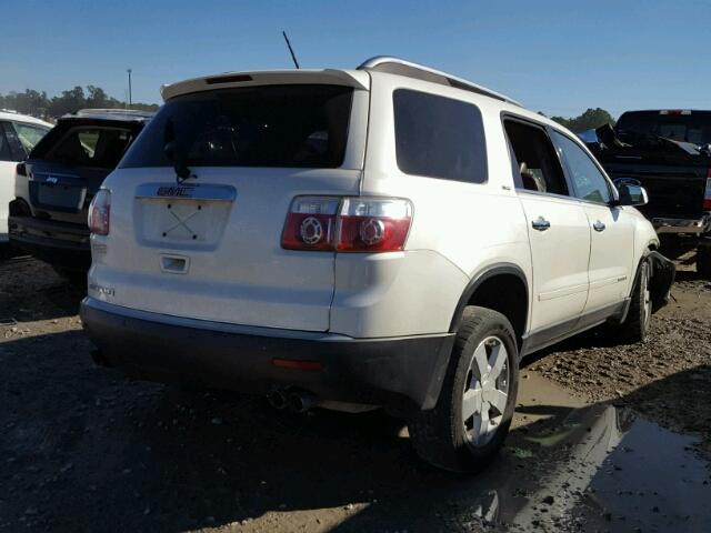 1GKER23717J135965 - 2007 GMC ACADIA SLT თეთრი ფოტო 4