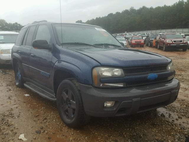 1GNDT13S222403813 - 2002 CHEVROLET TRAILBLAZE BLUE photo 1