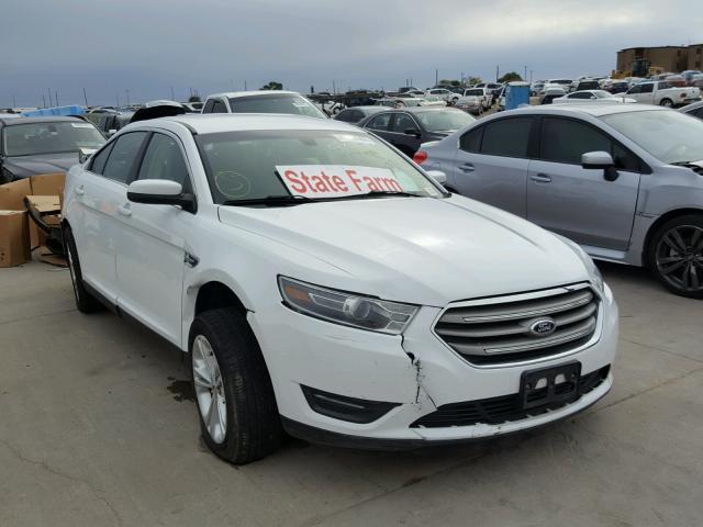 1FAHP2E89EG174856 - 2014 FORD TAURUS SEL WHITE photo 1