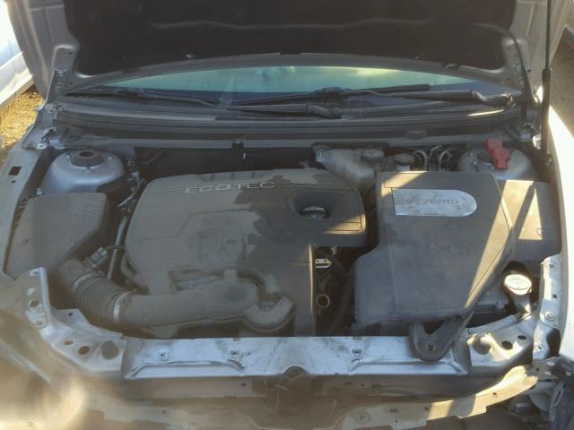 1G1ZF57589F107370 - 2009 CHEVROLET MALIBU HYB SILVER photo 7