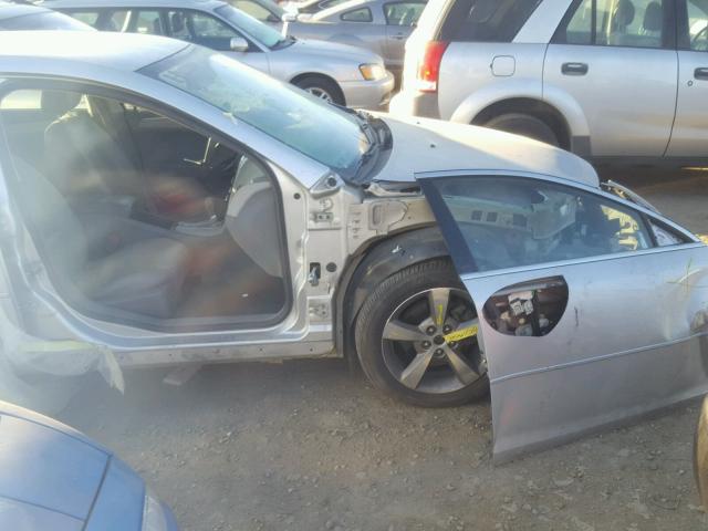 1G1ZF57589F107370 - 2009 CHEVROLET MALIBU HYB SILVER photo 9