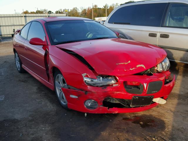 6G2VX12G54L283329 - 2004 PONTIAC GTO RED photo 1