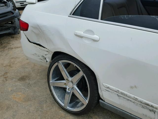 1HGCM56455A114720 - 2005 HONDA ACCORD LX WHITE photo 9