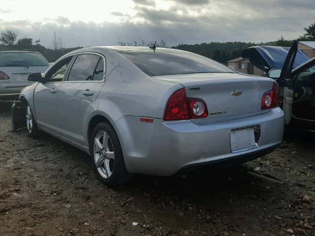 1G1ZC5EB7AF123968 - 2010 CHEVROLET MALIBU 1LT SILVER photo 3