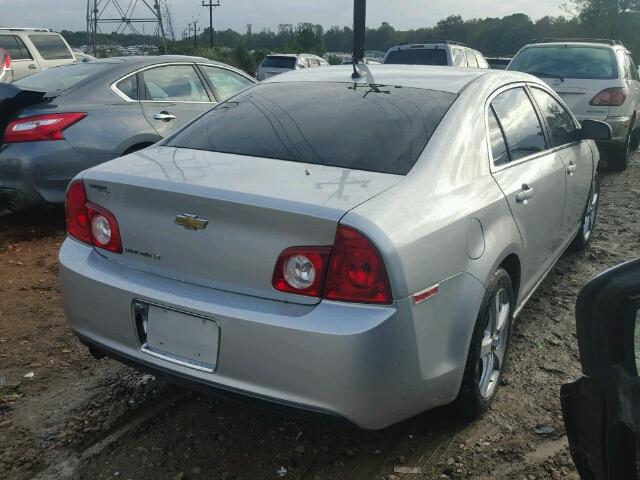 1G1ZC5EB7AF123968 - 2010 CHEVROLET MALIBU 1LT SILVER photo 4