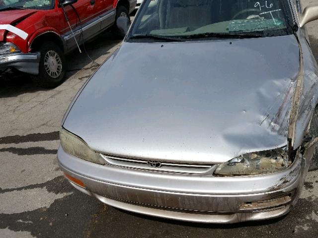 JT2SK11E0S0287788 - 1995 TOYOTA CAMRY DX SILVER photo 7