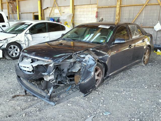 1G6DW677650171268 - 2005 CADILLAC STS CHARCOAL photo 2