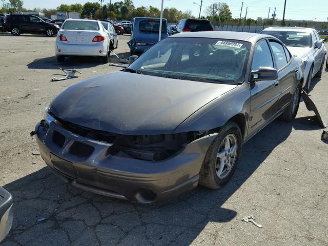 1G2WK52J23F165481 - 2003 PONTIAC GRAND PRIX CHARCOAL photo 2