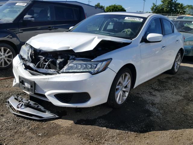 19UDE2F37GA002849 - 2016 ACURA ILX BASE WHITE photo 2