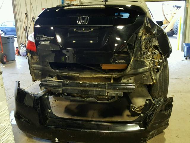 5J6TF2H51BL002388 - 2011 HONDA ACCORD CRO BLACK photo 9