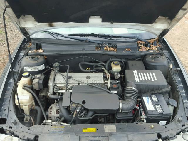 1G3NL52T71C284034 - 2001 OLDSMOBILE ALERO BLACK photo 7