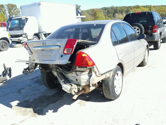 1HGES25742L020028 - 2002 HONDA CIVIC EX GOLD photo 4