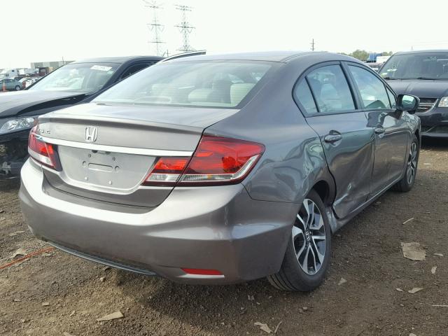 19XFB2F80EE240984 - 2014 HONDA CIVIC EX GRAY photo 4