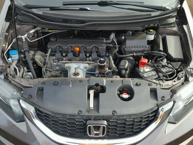 19XFB2F80EE240984 - 2014 HONDA CIVIC EX GRAY photo 7