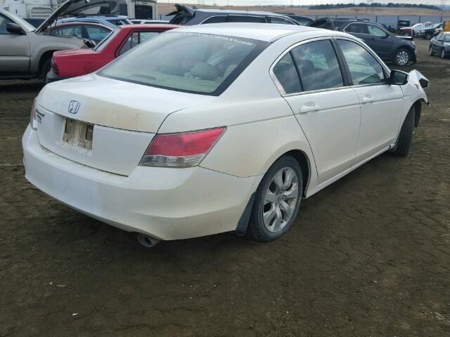 1HGCP2F73AA007899 - 2010 HONDA ACCORD EX WHITE photo 4