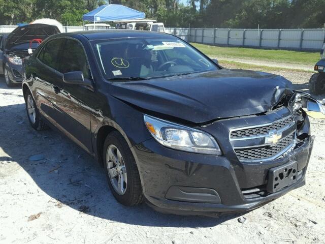 1G11B5SA7DF173592 - 2013 CHEVROLET MALIBU LS BLACK photo 1