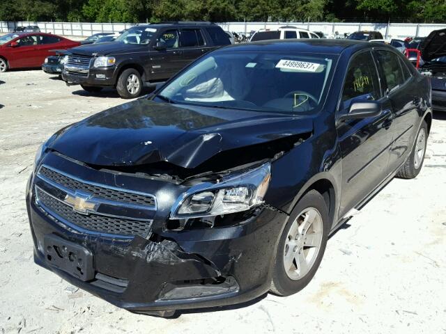 1G11B5SA7DF173592 - 2013 CHEVROLET MALIBU LS შავი ფოტო 2