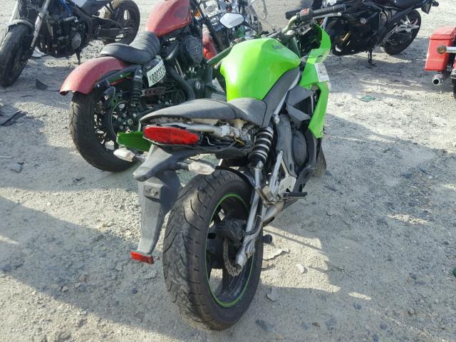 JKAEXEC159DA24445 - 2009 KAWASAKI EX650 C 绿色 照片 4