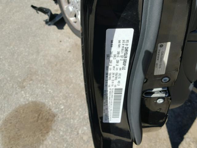 1C4NJCBA8DD169126 - 2013 JEEP COMPASS SP შავი ფოტო 10