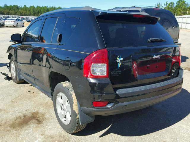 1C4NJCBA8DD169126 - 2013 JEEP COMPASS SP შავი ფოტო 3