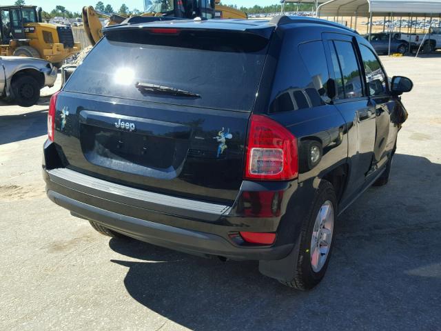 1C4NJCBA8DD169126 - 2013 JEEP COMPASS SP შავი ფოტო 4