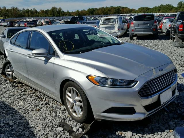 3FA6P0H75DR211567 - 2013 FORD FUSION SE SILVER photo 1