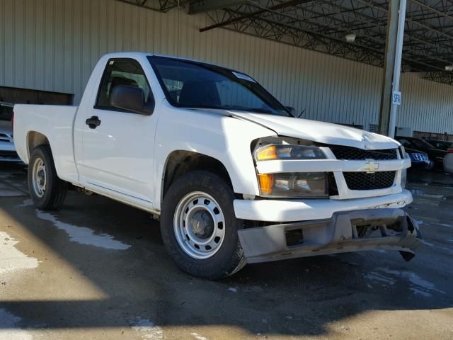 1GCCSBF92B8122873 - 2011 CHEVROLET COLORADO WHITE photo 1