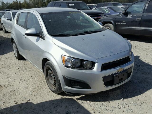 1G1JB6SH0D4101227 - 2013 CHEVROLET SONIC LS SILVER photo 1