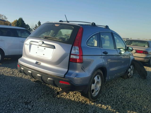 JHLRE483X8C015486 - 2008 HONDA CR-V BLUE photo 4