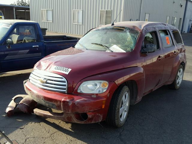 3GNCA13B09S505465 - 2009 CHEVROLET HHR LS ბურგუნდია ფოტო 2