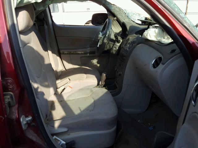 3GNCA13B09S505465 - 2009 CHEVROLET HHR LS ბურგუნდია ფოტო 5